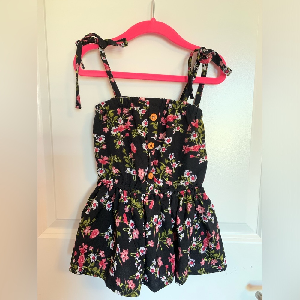Bailey’s Blossoms Tie Strap Shirt